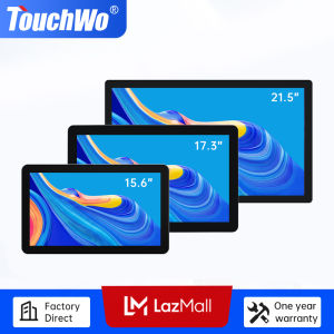 TouchWo 8 to 32" Capacitive Multi-Touch Screen Monitor 16:9 Touchscreen Monitor 1920 × 1080P Built-in Speakers USB VGA& HDMI Ports Multimedia CCTV POS Medical ป้ายดิจิตอล Displays and Player for โฆษณา HospitalMall
