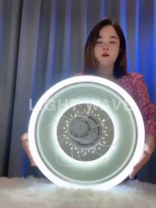 [2 IN 1] MODERN CEILING FAN LIGHT 360 OSCILLATION DC MOTOR 6 SPEED REMOTE CONTROL FAN WITH 3CCT DIMMABLE LED CEILING LIGHT