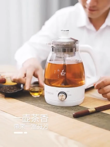 NEW HYUNDAI Korea Electric Kettle Tea Maker Steam Boiling Teapot Anhua Black Tea Household Health Kettle Office Kettle