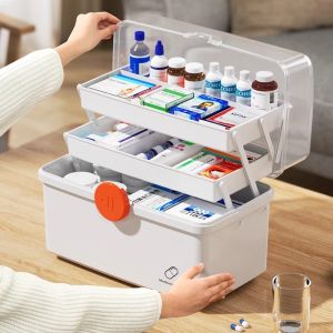 MIVOFIVO | Multi-layer Large Capacity Home Emergency Medical Storage Box