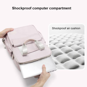 กระเป๋าเป้แล็ปท็อปขนาดใหญ่กระเป๋าเป้สะพายหลังเดินทางหญิงผู้หญิง Xudewei กระเป๋านักเรียนสะพายหลัง