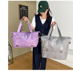 Travel Bag Waterproof Extra Space Beg Travel Gym Bag Beg Baju Balik Kampung Duffle Bag