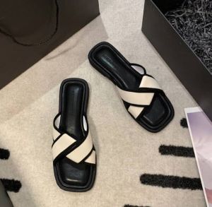 SENDAL WANITA TEPLEK KEKINIAN KOREA STYLE TERBARU HR-01 U