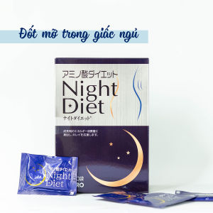 Viên Uống Giảm Cân Night Diet Orihiro 60 gói Của Nhật Bản - Giúp giảm cân ban đêm hỗ trợ làm đẹp da ngủ ngon giảm mỡ bụng đốt mỡ