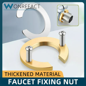 Kitchen Faucet Fastening Washer Brass/Stainless Steel Faucet Fixing Accessories Fixing Nut Kit Faucet Lock Nut