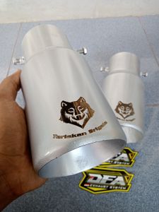 KNALPOT SRIGALA SERIGALA TINGGAL BAUD SOLAR CANTER ISUZU GIGA DYNA HINO DUTRO PS 136 HDX DUMP TRUK TURBO