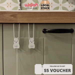 Stainless Steel Double Hooks Cabinet Door Back Type Hanger Bathroom Kitchen Coats Bag Hats Towels