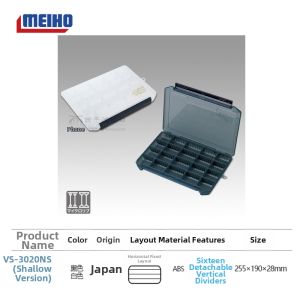MEIHO | Portable Fishing Tool Box