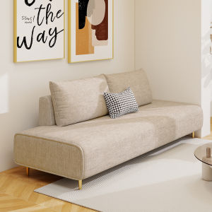 AISHANGSHUYA | Double Chaise Lounger Sofa Bed