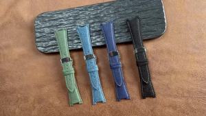 Nylon Leather Watch Straps 25*13mm For Patek Philippe For Nautilus 5711/5712/5726/5980 Band Concave Interface Men Women Bracelet