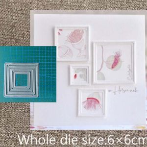 Frame border metal cutting dies Scrapbooking decoration paper craft knife mould blade punch template Embossing stencils