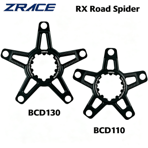 ZRACE RX Direct Mount Spider 110/130BCD 5-Bolt Chainring Adapter for SRAM 3-Bolt Crank CNC Alloy Road Bike Lightweight