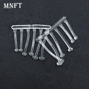 MNFT 12 PCS(72 Stoppers) Clear Soft Rubber Carp Fishing Hair Rig Bait Stop Bollies Stop Pop Up Stoppers Carp Fishing Accessories