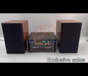 AV-999FM 220V 3000W Home Stereo Audio Amplifier Bluetooth 4CH EQ Wireless with Mixer Equalizer