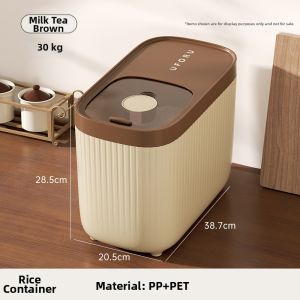 Pest-Proof Moisture-Proof Large Capacity Sealed Rice Container 20lb