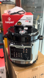 Nồi áp suất điện tử ruột Inox 304 Kalpen P9 dung tích 6L chuẩn Đức - Bảo hành 2 năm
