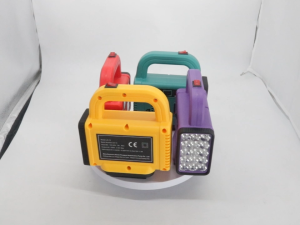 Lithium Battery Powered Intelligent Inverter with Outdoor Work Light & Multi Charging Ports