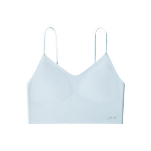 Áo ngực thể thao Janest không đường may chất nylon mỏng nhẹ hở lưng