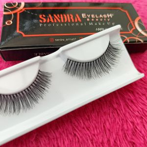 SANDRA Eyelash Beauty Paket 3 Pasang Bulu Mata 3d Natural kode F-19