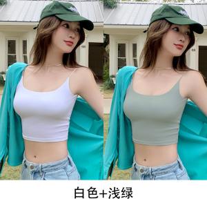 MiiOW | เสื้อกล้ามแขนกุดสีพื้นสำหรับผู้หญิง MiiOW Cat Lady เสื้อชั้นในแบบสวมใส่ได้ตลอดทั้งปี ทรงเซ็กซี่ ใส่ได้ทั้งฤดูใบไม้ผลิและฤดูร้อน