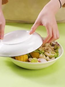 100PCS Disposable Food Cover Plastic Wrap Kithchen Refrigerator Fruit Food Stretch Protection Flim Dustproof Bowls Cups Caps Bag