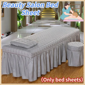 Beauty Salon Massage Bed Sheet SPA Bed Cover Body Treatment Bed Skirt