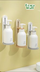 Giá treo dầu gội sữa tắm ECOCO không khoan vít thế hệ mới Giá để chai lọ tích hợp thoát nước thông minh chịu lực tốt