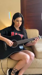 Đàn guitar acoustic DD200 dáng dreadnought full solid rosewood chất âm tốt giá rẻ vô đối Duy Guitar Store