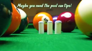 20pcs Slip-on Pool Cue Tips Plastic Snooker Cue Ferrule Billiard Cue Tip 11MM/13MM