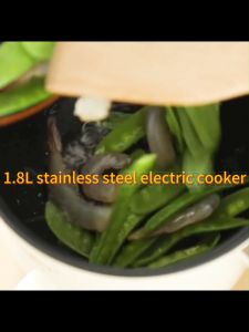 G2E 1.8L Rice Cookers 600W High Power Small Kitchen Appliances Stainless Steel Non-stick Pan White 电饭煲/电煮锅