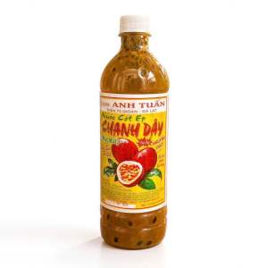 Nước Cốt Chanh Dây Đà Lạt 500ml 1L - Nước Cốt Trái Cây Đà Lạt Cô Đặc Thơm Ngon Tiện Pha Chế
