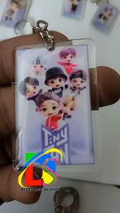 Gantungan Kunci Akrilik Bola Liga Inggris Lapis Resin / Keychain Acrylic Resin Epoxy / Unik / Murah
