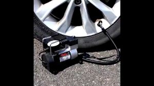 12V Portable Heavy Duty Electric Air Compressor with Pressure Gauge for Car & Motorcycle Tyres