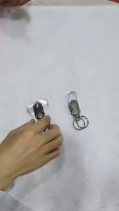 Móc chìa khóa kiêm con quay SPINER Móc khóa móc chìa khóa đa năng kiêm con quay giải trí xoay 360 độ cao cấp (Đen)