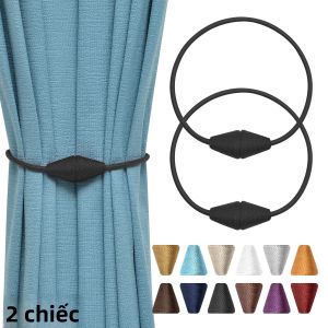 2 Chiếc Phong Cách Châu Âu Hình Nón Từ Màn Thắt Lưng Mỏng Đến Nặng Màn Nhà Hiện Đại Trang Trí Phòng Khách Nhựa Không Dệt