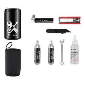 West Biking | Portable Water Bottle Style Storage Box Bicycle Repair Tool Kit