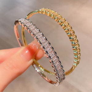 Fashion Zircon New Luxury Full Diamond Bangle Fashion Womens Bracelet Wholesale Jewelry