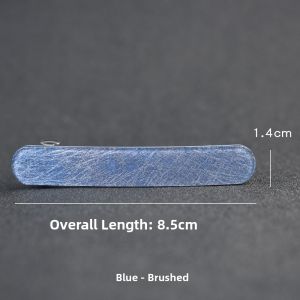 Elegant Simple Lightweight Hair Clip for Women Hair Accessories Tail Spring Clip Ponytail Holder Organic Glass Hair Barrette