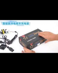Sạc Xe Đạp Điện Xe Máy Điện 48V 60V 12Ah 20Ah Sạc xe điện Tự Ngắt Sạc Xung Chống Phồng Bình