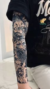 ZOAR พร้อมส่ง L21 Magic tattoo สติ๊กเกอร์รอยสักสมุนไพร กันน้ำ กันรอย ยาวนาน กึ่งถาวร แสดงสี เหมือนจริง