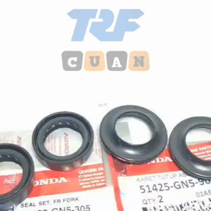 SEAL SHOCK KARET TUTUP ABU DEBU SOK GRAND SUPRA BEAT F1 ESP POP VARIO KARISMA BLADE REVO ABS GN5 SIL