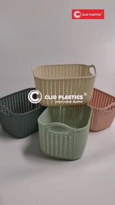 Keranjang CLIO Mongolia (S) - Keranjang Plastik Serbaguna 1 Dus