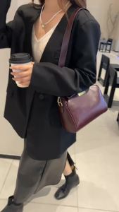 SHUCAI | Genuine Grade Cow Leather Women Shoulder Crossbody Small Bags Luxury Designer Brand Cowhide Female Cross Bag for Woman New Tote