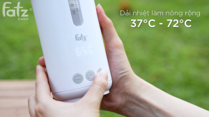 Bình hâm nước pha sữa di động FATZ BABY Mini Smart 6 FB3820FD hâm nóng 37-72 độ dung lượng pin 11.000mAh dung tích 220ml