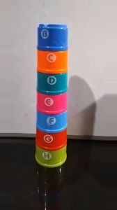 Mainan Edukasi Anak: Puzzle Stacking Cup & Sensory Toys