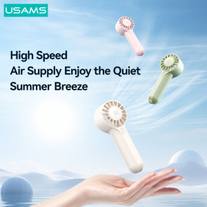 USAMS Portable Mini Fan: High-Speed Air Supply & Silent Cooling
