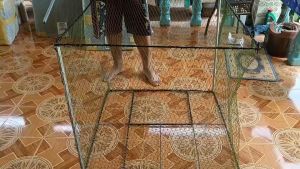 เครื่องสำอางสุ่มเลี้ยงไก่ สุ่มไก่แบบสี่เหลี่ยม กว้าง 80 มม ยาว 80 มม สูง 70 มม การใช้งานง่าย แคช่งแรง สำหรับการเก็บง่ายน้ำหนักเบา