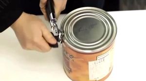 3-in-1 Stainless Steel Tin Opener Cordless Tin Opener with Lids Off Jar Opener and Bottle Opener