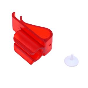Golf Putter Holder & Mark Combination Kit Plastic Golf Cue Storage Fixator Buckle Ball Training Aids Outdoor Sports Accessories