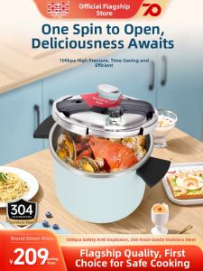 Double Happiness | Household Safe 304 Stainless Steel Pressure Cooker